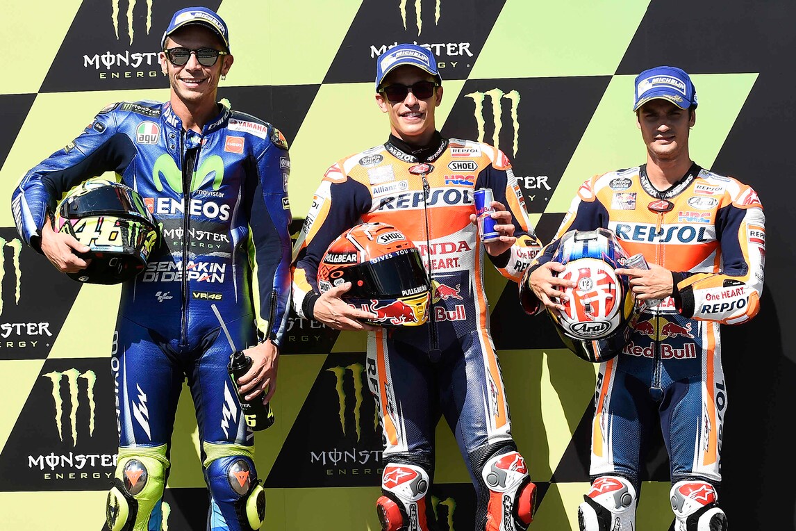 MotoGp, Brno: Marquez in pole, Rossi a quota 4,00