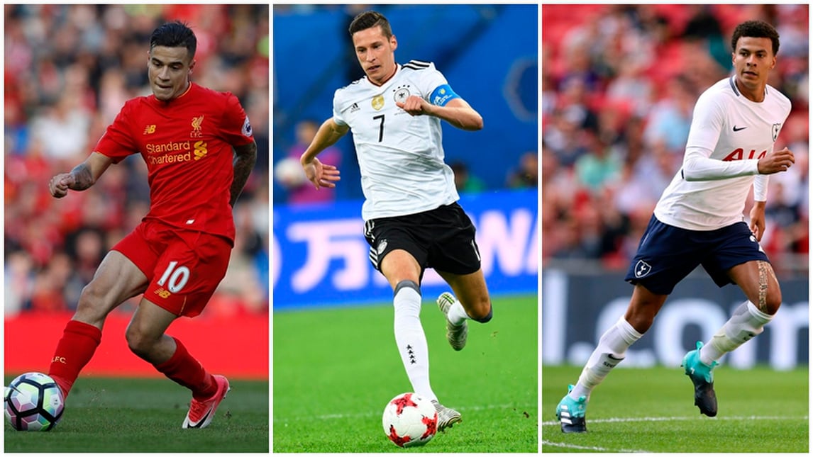 Barcellona: pronti Coutinho, Dele Alli e Draxler per il dopo Neymar