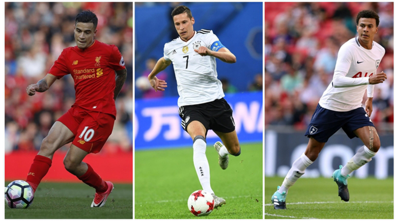 Barcellona: pronti Coutinho, Dele Alli e Draxler per il dopo Neymar
