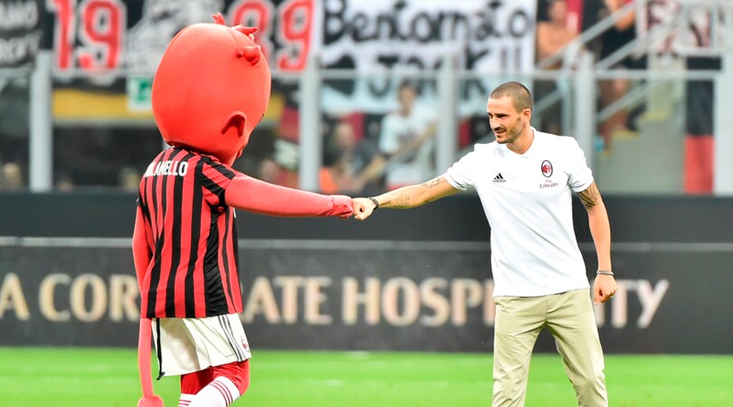 Milan, Bonucci capitano dal primo minuto contro il Betis