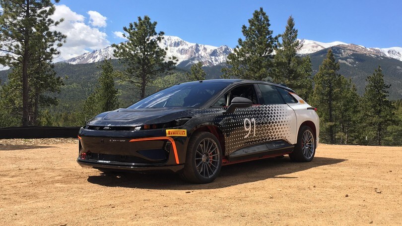 FF91, l'elettrica da 1000 cv batte anche la Tesla