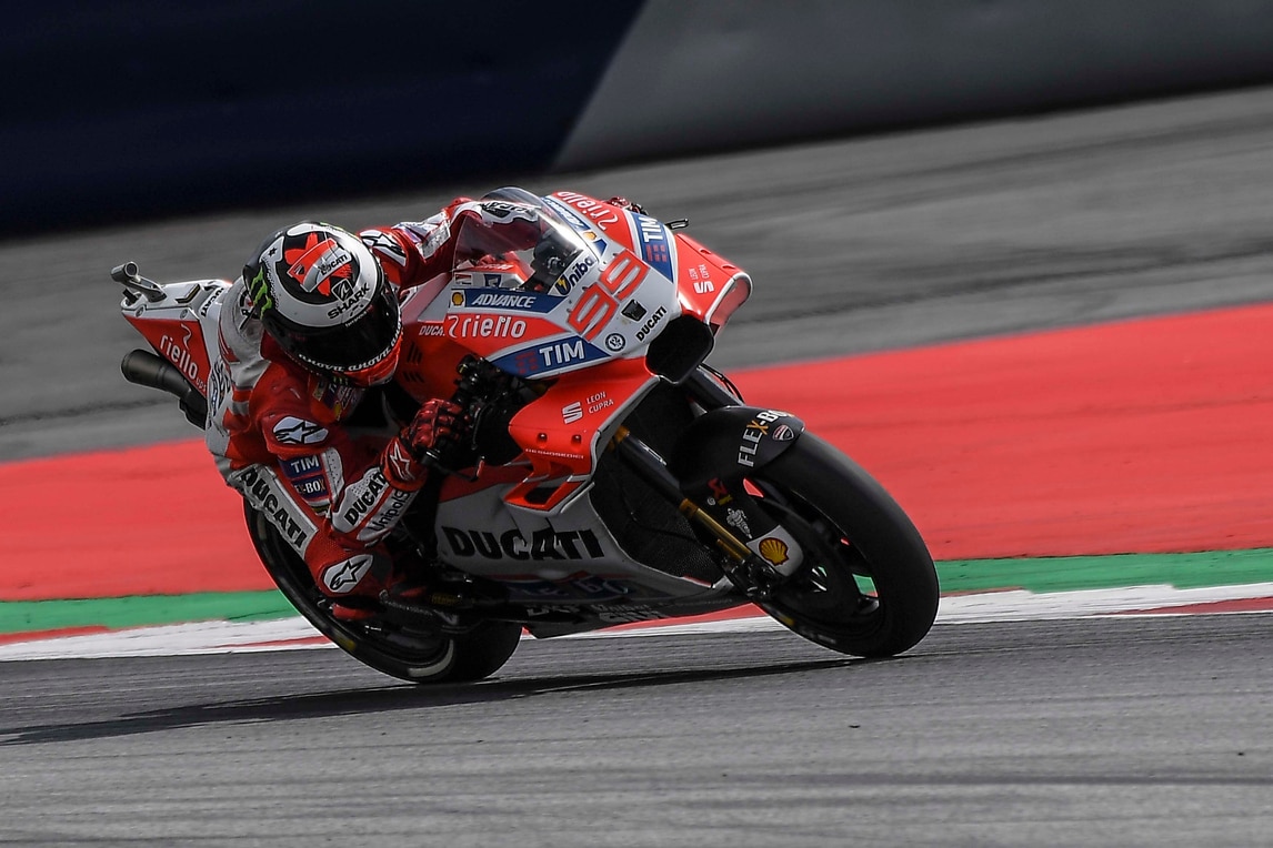 MotoGp Austria, Lorenzo: «Un grande terzo posto»