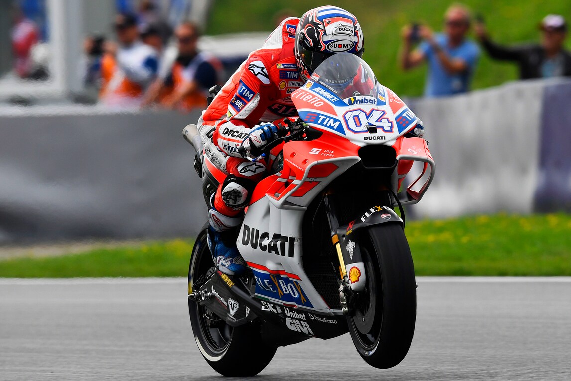MotoGp Austria, Dovizioso: «Bravi a reagire»