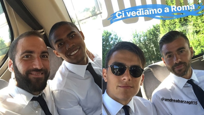 La Juventus vola a Roma: Douglas Costa a caccia del primo trofeo