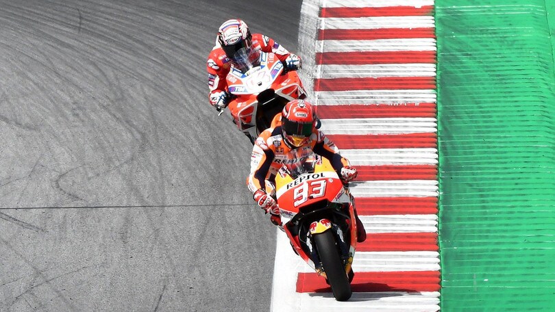MotoGp Austria, Marquez: «Ero al limite»