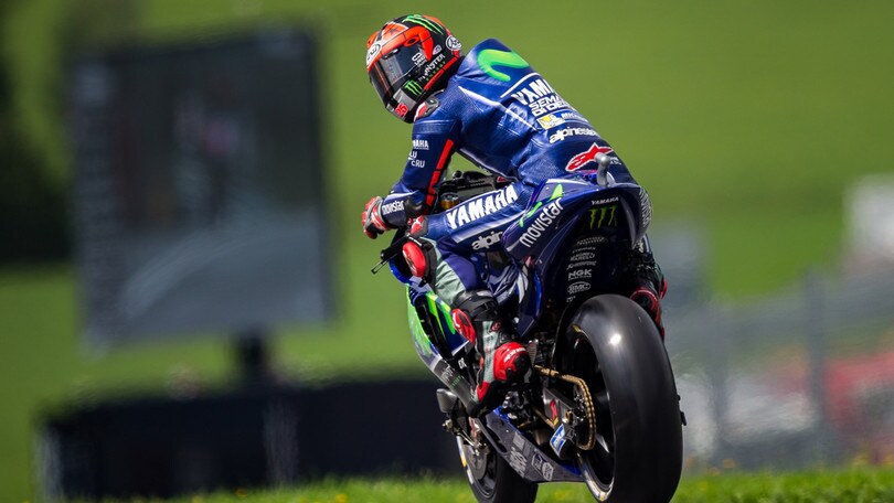MotoGp Yamaha, Vinales: «Al lavoro per migliorare»