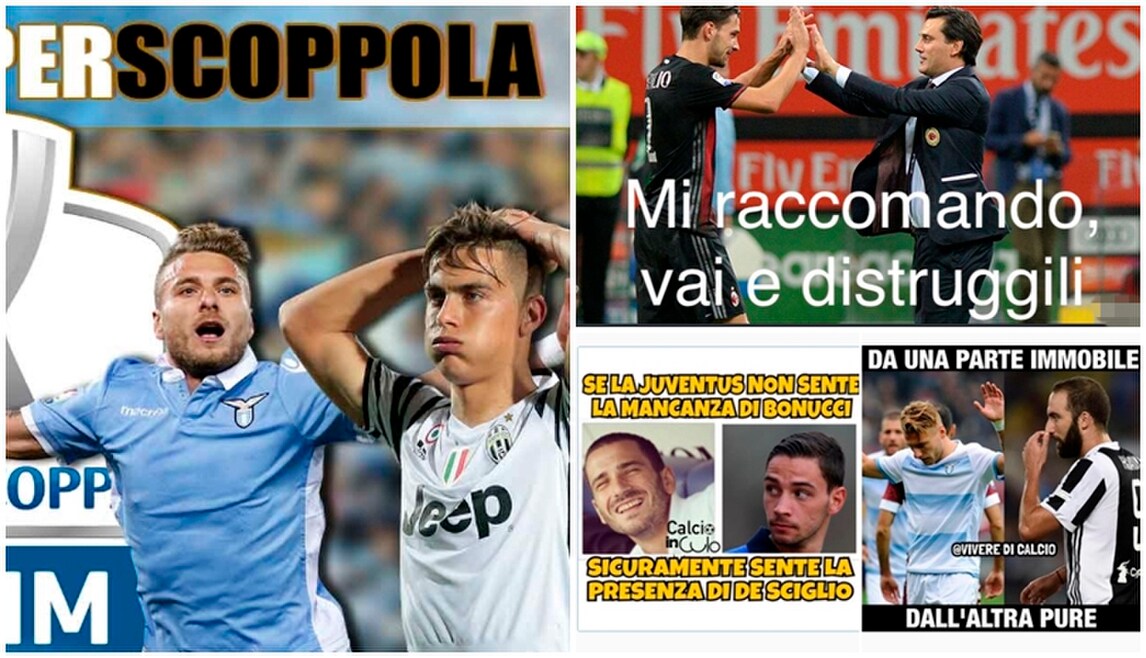 Supercoppa, social impazziti: delusione e rabbia per gli juventini, i rivali godono