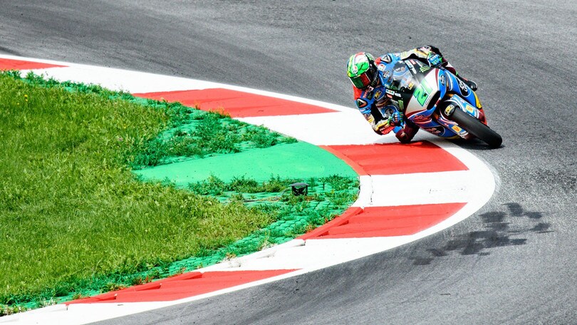Moto2 Estrella Galicia, Morbidelli: «Test positivo, ora un po' di riposo»