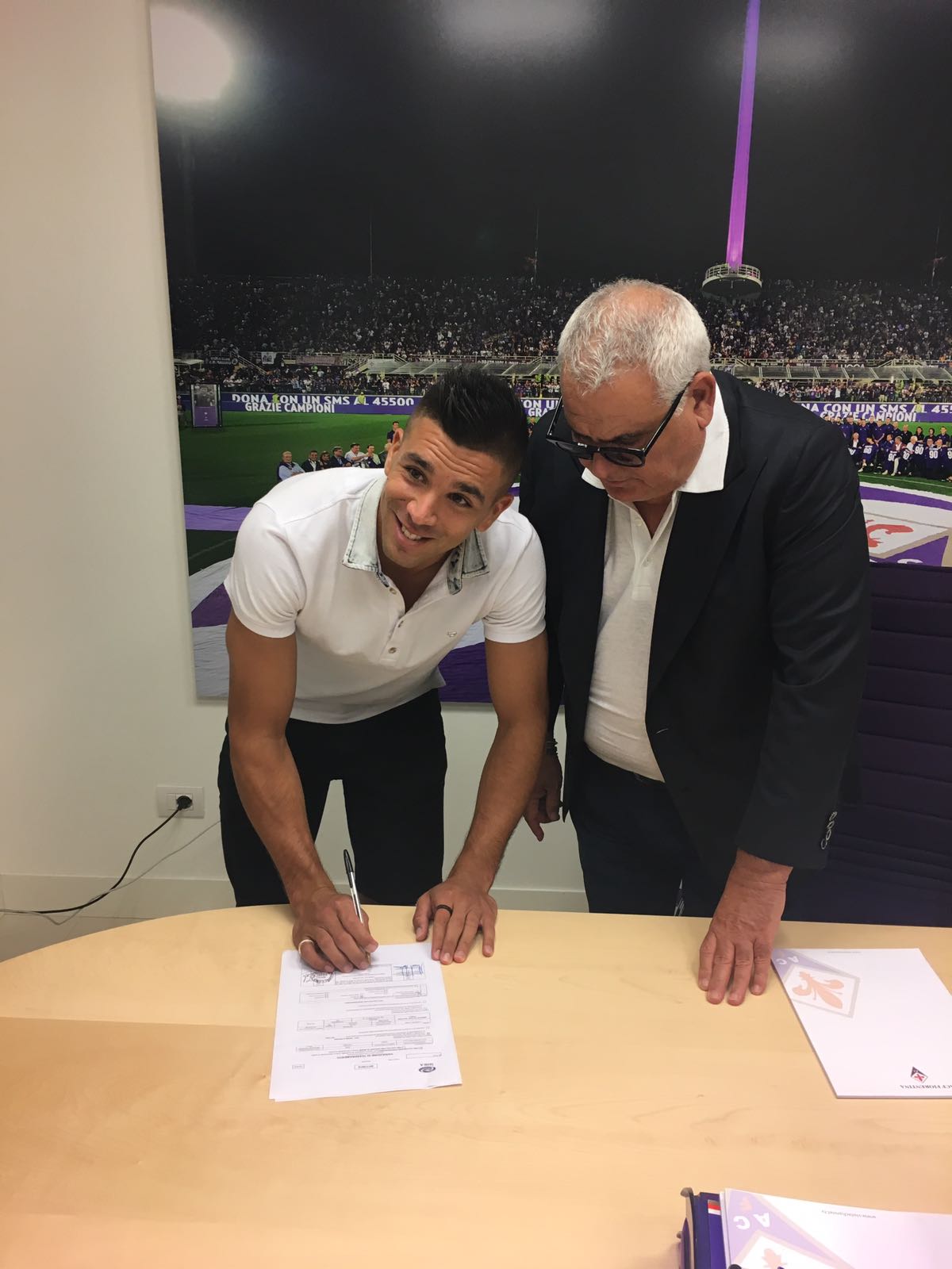 Ufficiale: Giovanni Simeone passa dal Genoa alla Fiorentina