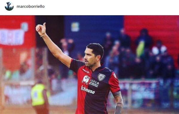 Cagliari, Borriello dice addio: «Nessuna lite, ho voglia di cambiare»