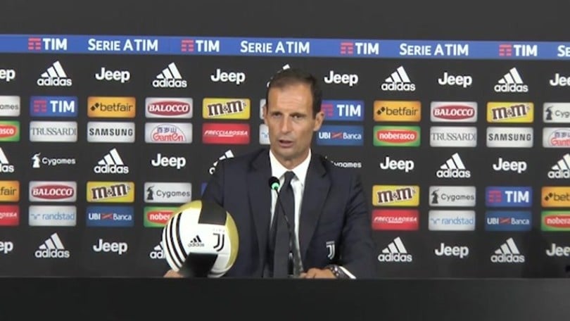Allegri: "Al momento siamo a posto così numericamente"