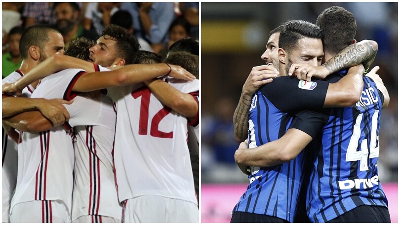 Milan e Inter non sbagliano e calano il tris al debutto contro Crotone e Fiorentina