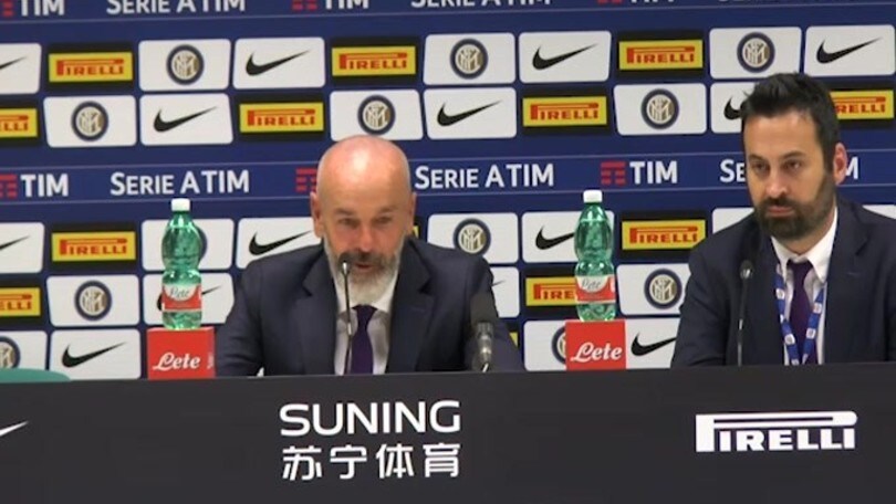 Pioli: "Striscione della Curva? Mi ha fatto piacere"