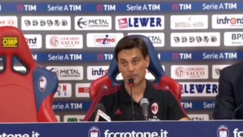 Montella: "Non bisogna mai rilassarsi"