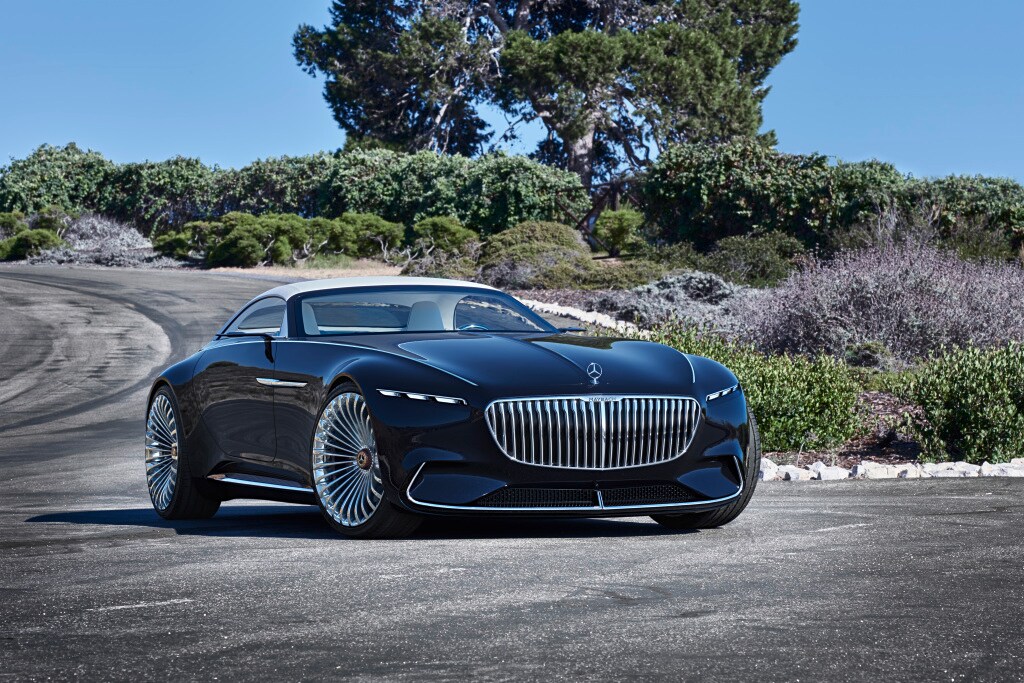 Mercedes Maybach Vision 6 Cabrio: transatlantico elettrico