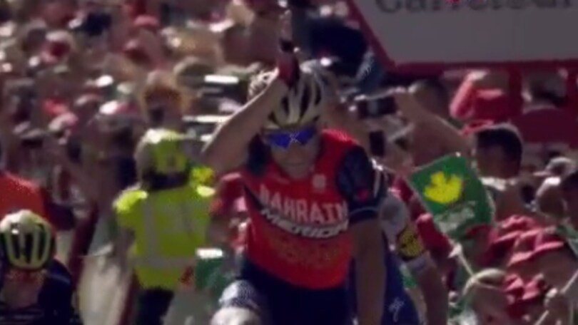 Vuelta, Nibali vince in volata la terza tappa
