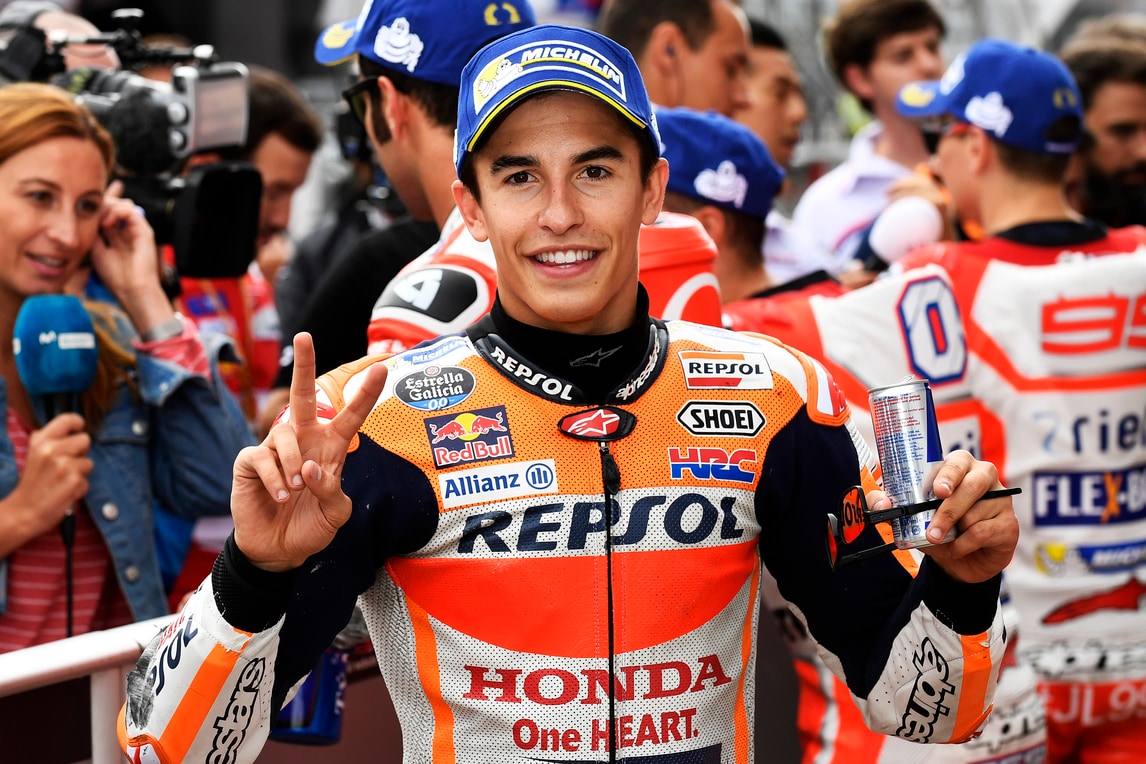 MotoGp Silverstone, Marquez: «Voglio essere sempre lì davanti»