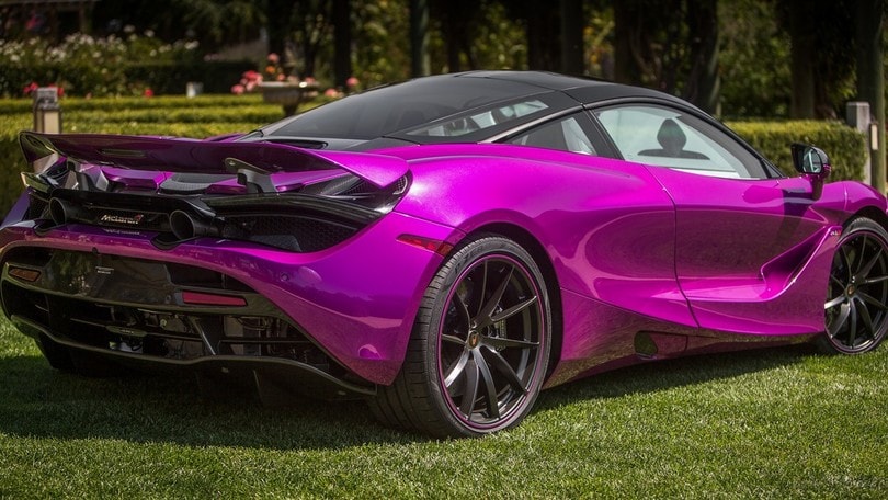 McLaren e Rolls-Royce Fucsia, le immagini