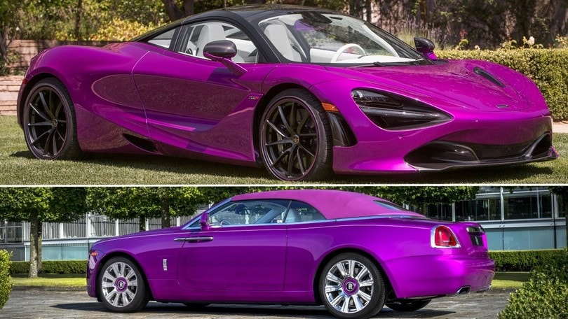 Fucsia mon amour, la McLaren e la Rolls di un originale collezionista