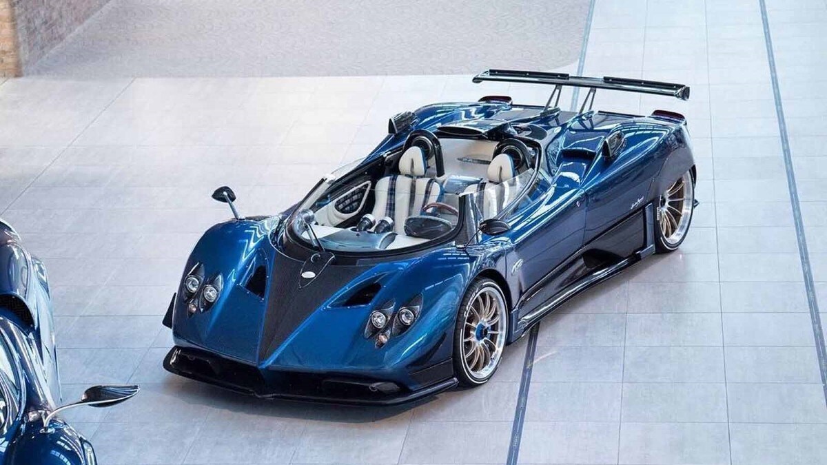 Pagani Zonda HP Barchetta, disegnata da Horacio