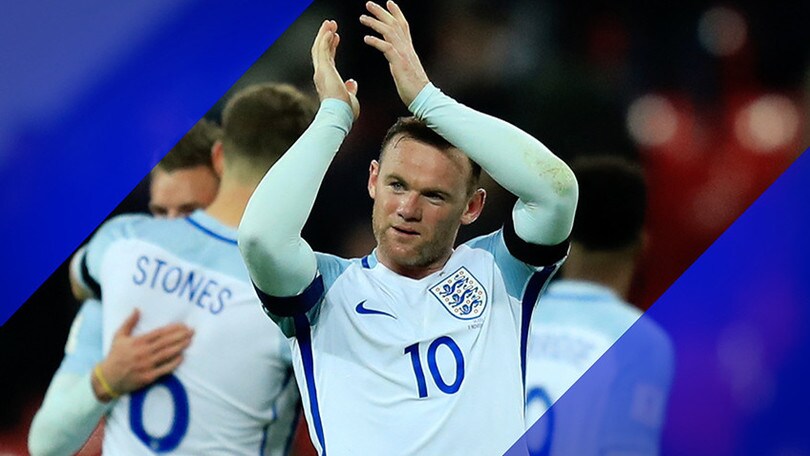 Inghilterra, Rooney dice addio alla nazionale