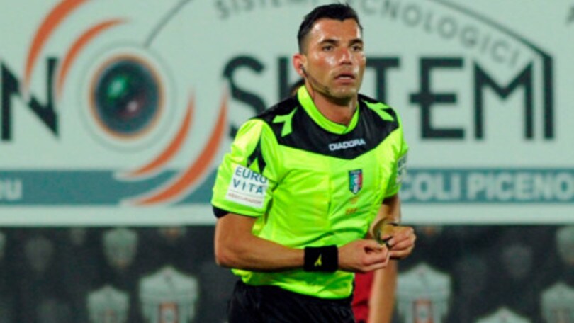 Serie B arbitri: Pro Vercelli-Frosinone a Illuzzi