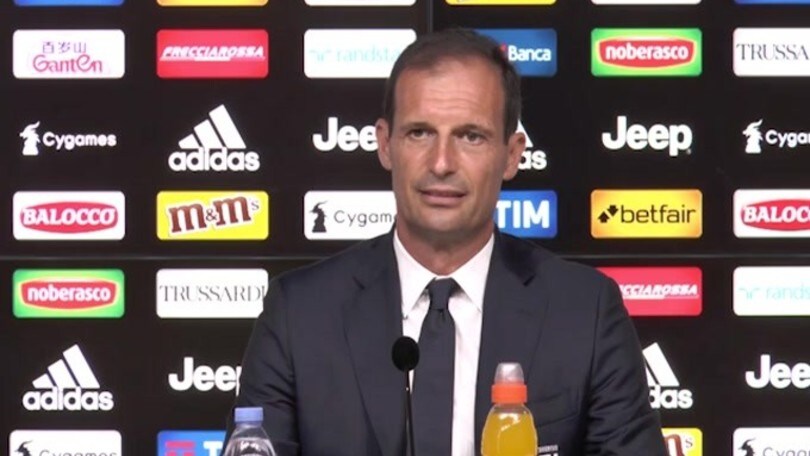 Allegri: "Dispiace per stop Marchisio"