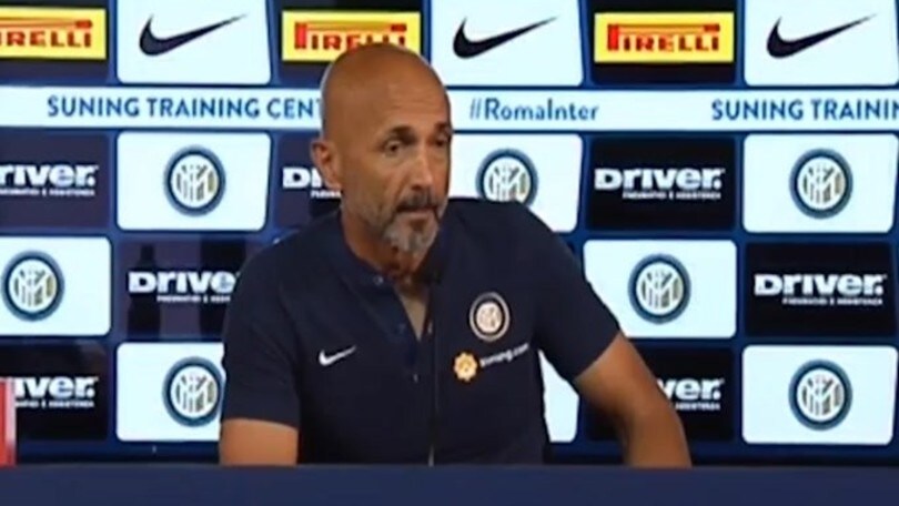 Spalletti: "Totti, un piacere ritrovarlo"
