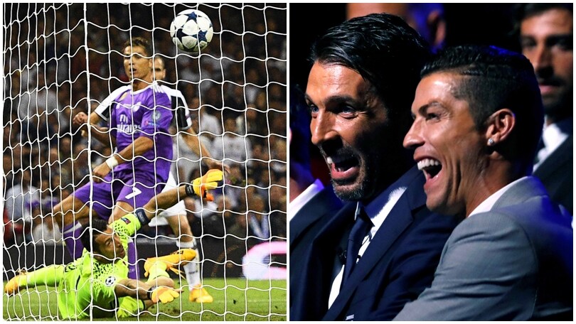 Champions, Ronaldo: «Il mio gol più bello? A quel vecchietto di Buffon»