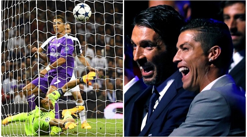 Champions, Ronaldo: «Il mio gol più bello? A quel vecchietto di Buffon»