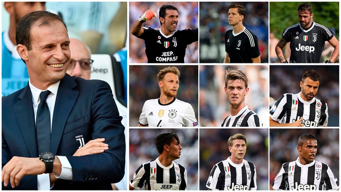 Juventus extra-large: Allegri ha tre opzioni per ogni ruolo