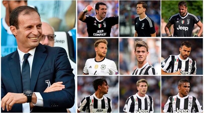 Juventus extra-large: Allegri ha tre opzioni per ogni ruolo