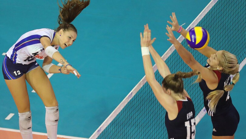 Straordinarie azzurre. Le ragazze di Mencarelli in semifinale