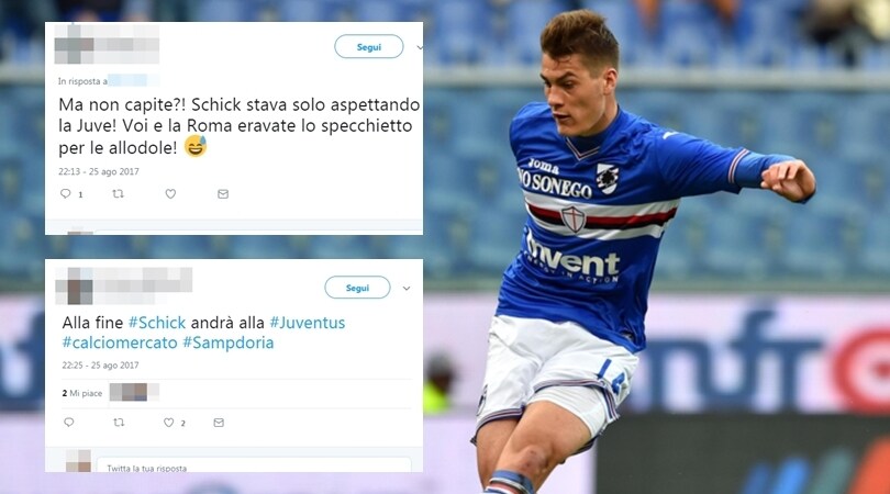 Dove va Schick? Il web si scatena: Roma, Inter o... Juve