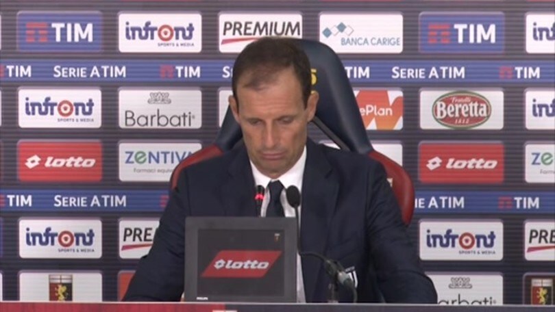 Allegri: "Ho rivisto alcuni errori della Supercoppa Italiana"