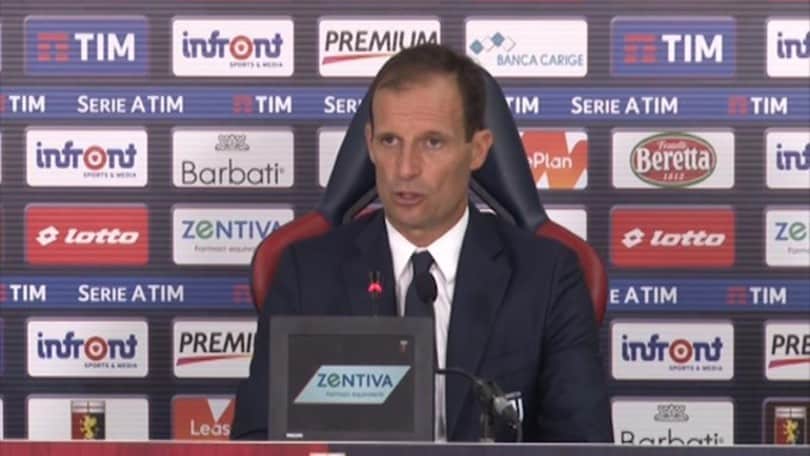Allegri: "Non chiedo nulla alla società"