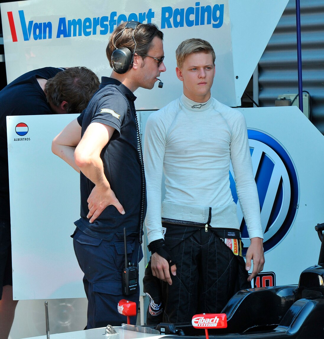 F1 Gp Spa: l'omaggio di Mick a papà Schumi