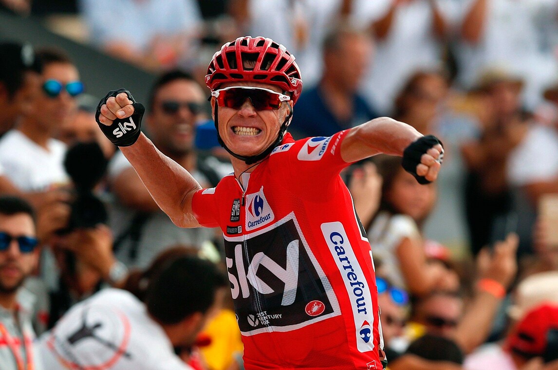 Vuelta, Chris Froome vince la nona tappa e si conferma leader