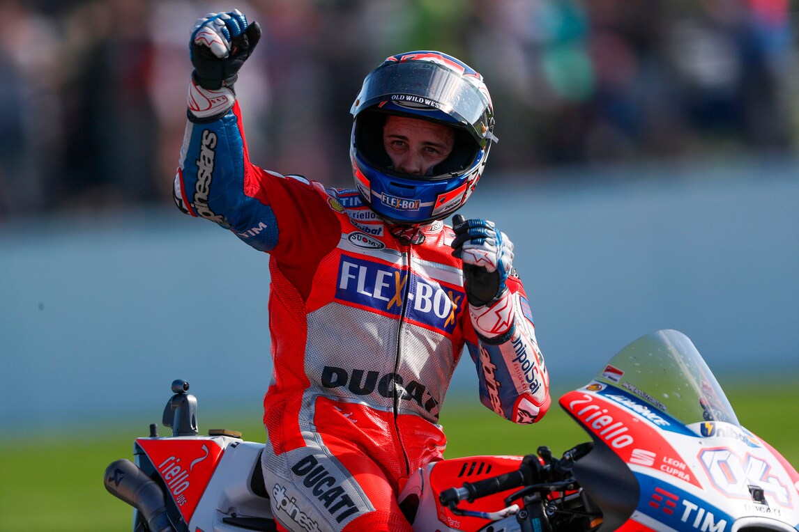 MotoGp Ducati, Domenicali: «Grinta Dovizioso, pazzesco!»