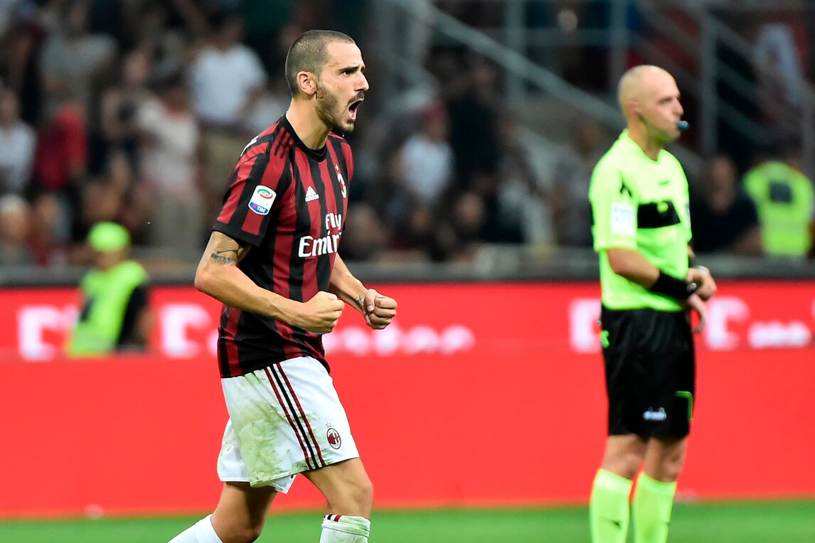Bonucci: «Questo Milan ricorda un po' la prima Juve di Conte»