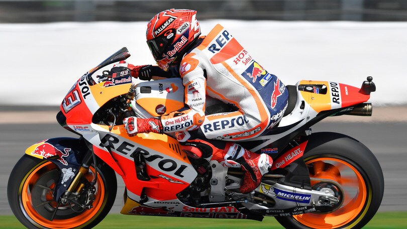 MotoGp Honda, Marquez: «Sono molto deluso, che sfortuna»