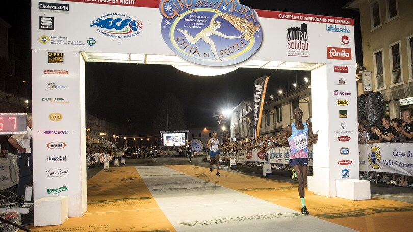 Il Giro delle Mura di Feltre è ancora di Kemboi