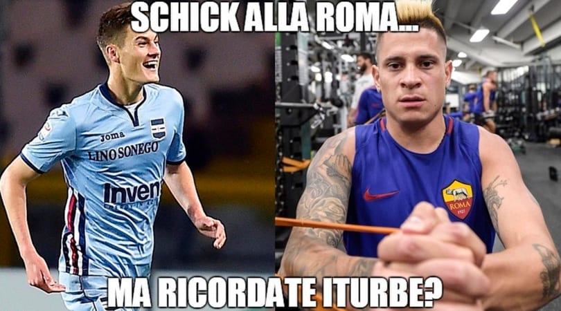 Juventus, Schick alla Roma: il popolo bianconero reagisce così sui social