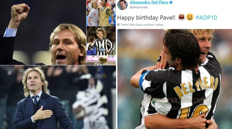 Pavel Nedved ha 45 anni: quanti auguri alla "Furia ceca" della Juventus