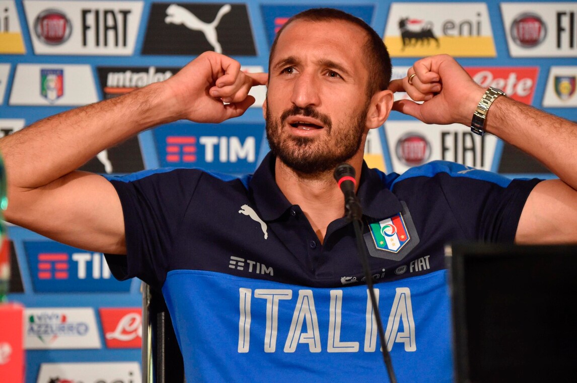 Italia, Chiellini perdona Bonucci e lancia Bernardeschi