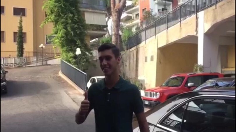 Lazio: Bruno Jordao alla clinica Paideia