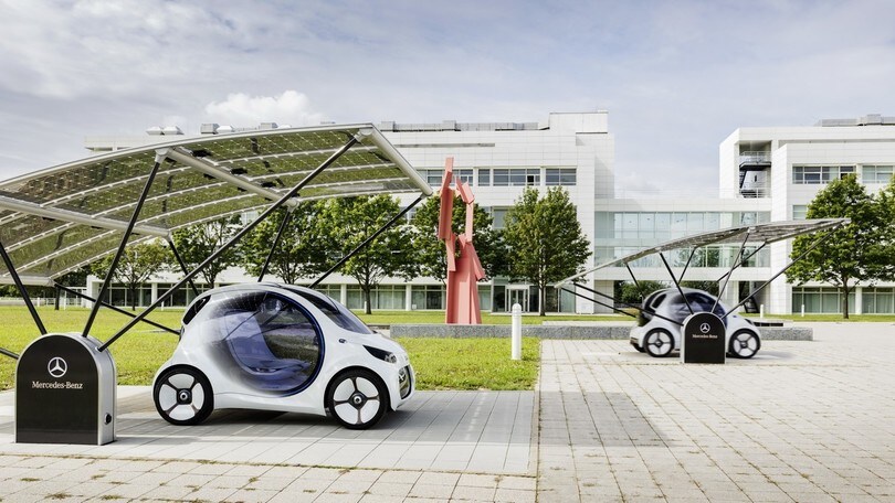 Smart vision EQ fortwo concept immagini