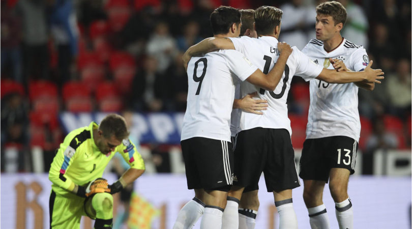 Qualificazioni Russia 2018: 2-1 Germania a Praga, poker Danimarca