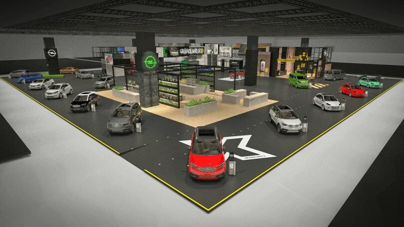 X-Ville: Opel a Francoforte con uno stand "città"