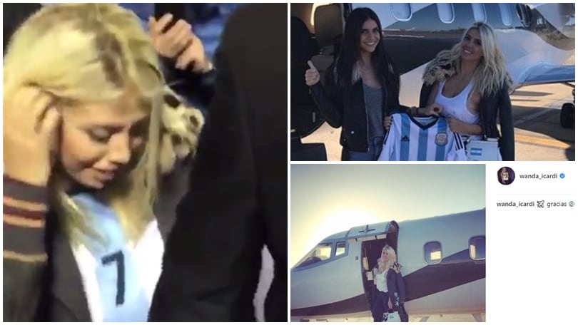 Wanda Nara tra i tifosi a Montevideo: la serata allo stadio è da incubo